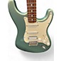 Used 2004 Fender Standard Fat Strat Sage Green Metallic Solid Body Electric Guitar