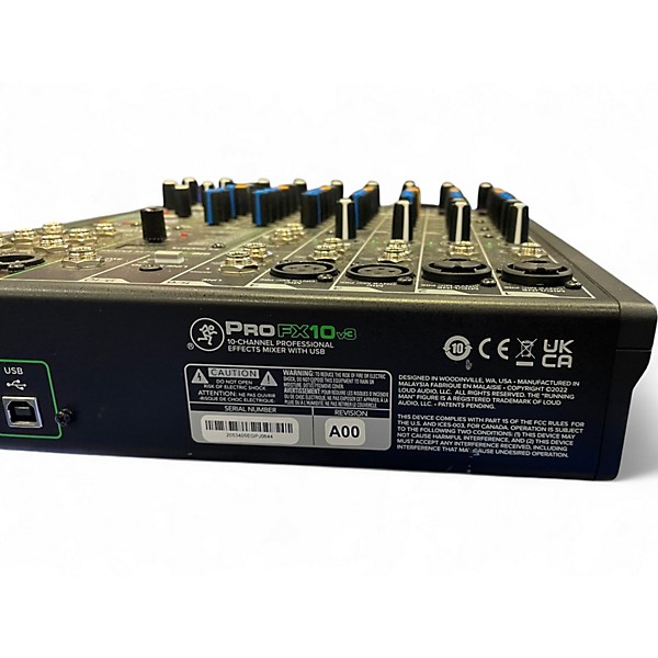 Used Mackie PROFX10V3 Unpowered Mixer