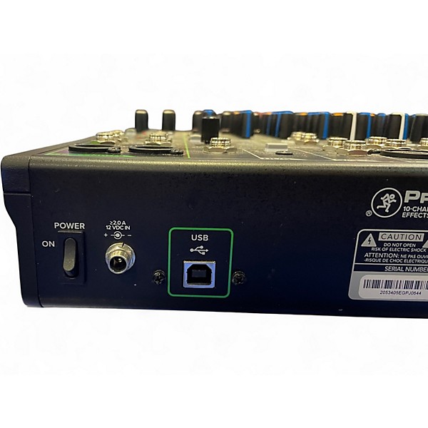 Used Mackie PROFX10V3 Unpowered Mixer