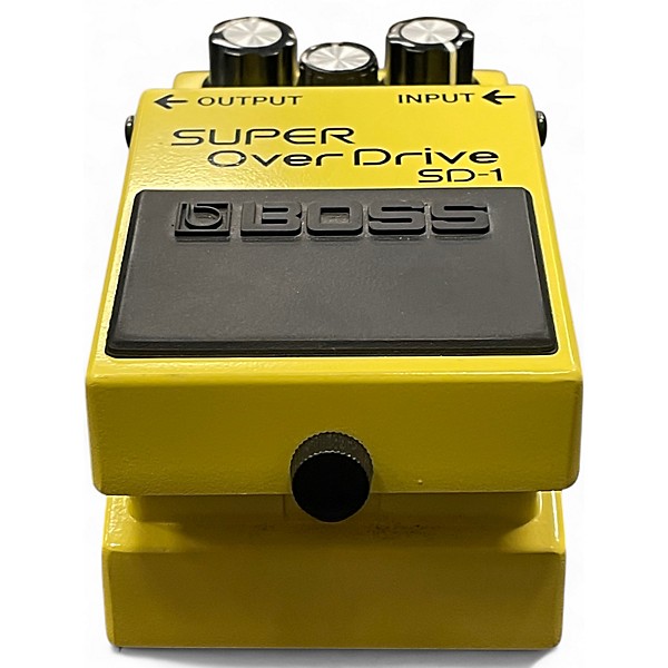 Used BOSS SD1 Super Overdrive Effect Pedal