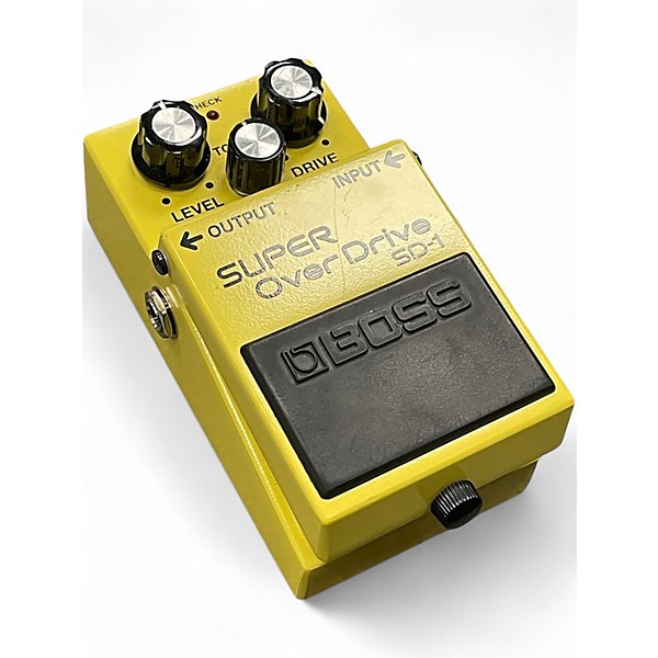 Used BOSS SD1 Super Overdrive Effect Pedal