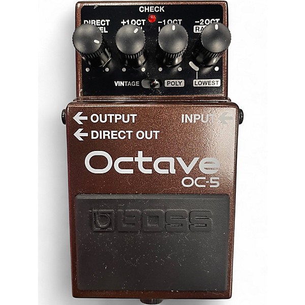 Used BOSS OC-5 Octave Effect Pedal