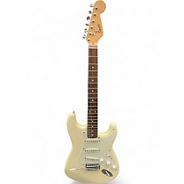 Used Squier Bullet Stratocaster White Solid Body Electric Guitar