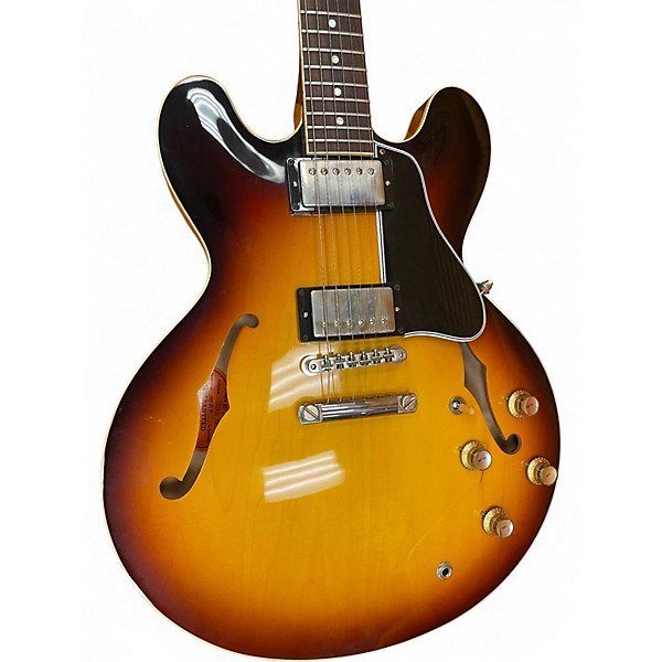 Used 2020 Gibson Custom Shop ES-335 2 Color Sunburst Hollow Body Electric Guitar