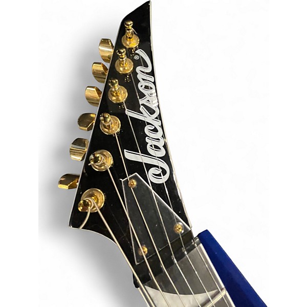 Used Jackson RR5 Randy Rhoads Black and Gold Solid Body Electric Guitar