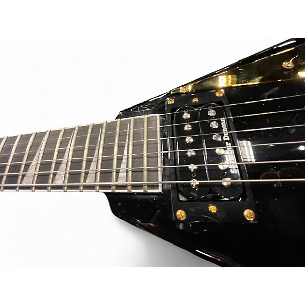 Used Jackson RR5 Randy Rhoads Black and Gold Solid Body Electric Guitar