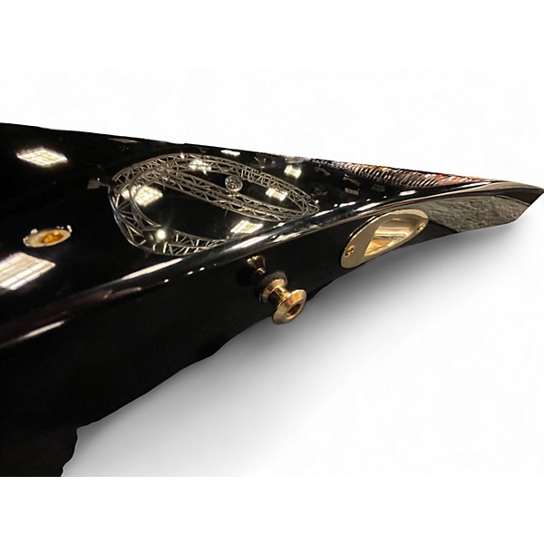 Used Jackson RR5 Randy Rhoads Black and Gold Solid Body Electric Guitar
