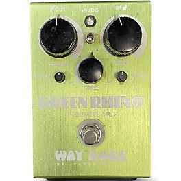 Used Way Huge Electronics WHE202 Green Rhino Overdrive Effect Pedal