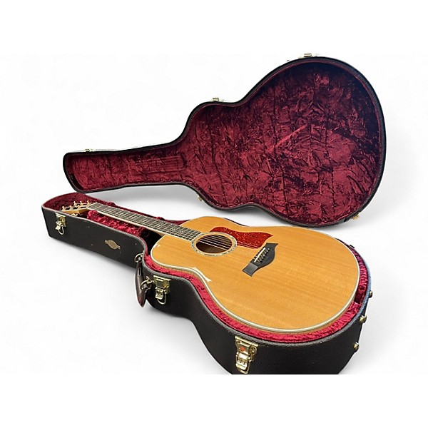 Used Taylor 618E Antique Blonde Acoustic Electric Guitar