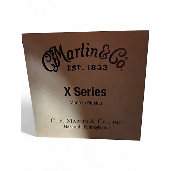 Used Martin GPC-X2 Natural Acoustic Electric Guitar