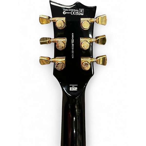 Used ESP LTD EC1000 Black Solid Body Electric Guitar