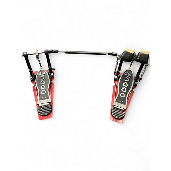 Used DW 5000 Series Double Double Bass Drum Pedal