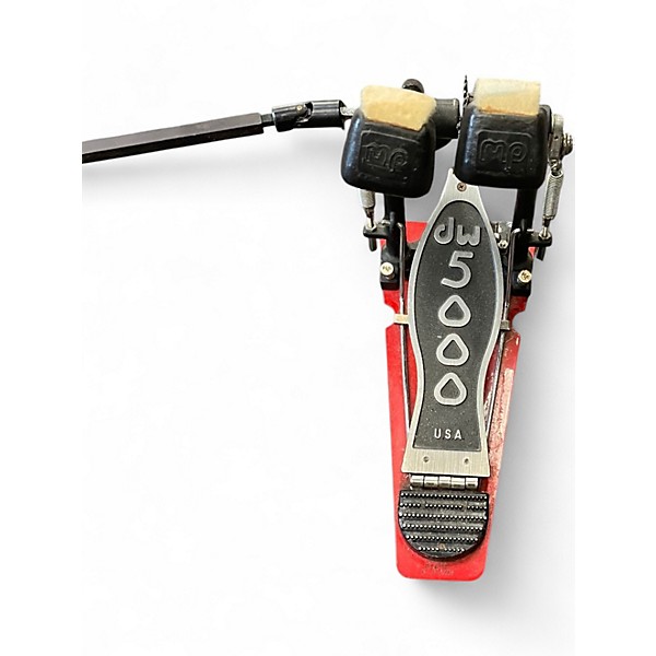 Used DW 5000 Series Double Double Bass Drum Pedal