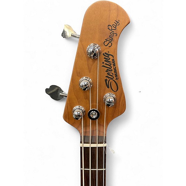 Used Sterling by Music Man Ray34 Purple Sunset Electric Bass Guitar