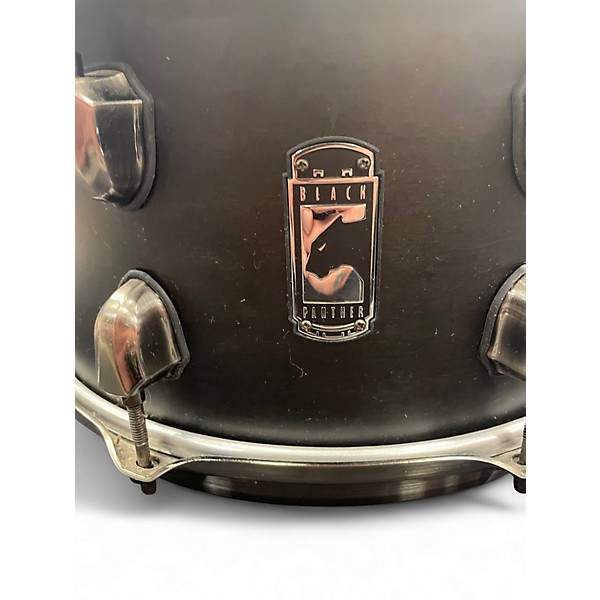 Used Mapex 7X13 black panther hydro Black Drum