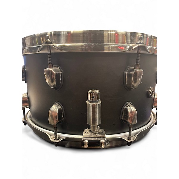 Used Mapex 7X13 black panther hydro Black Drum