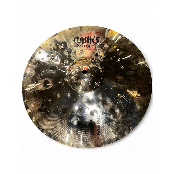 Used MEINL 14in classics custom extreme hi hat pair Cymbal