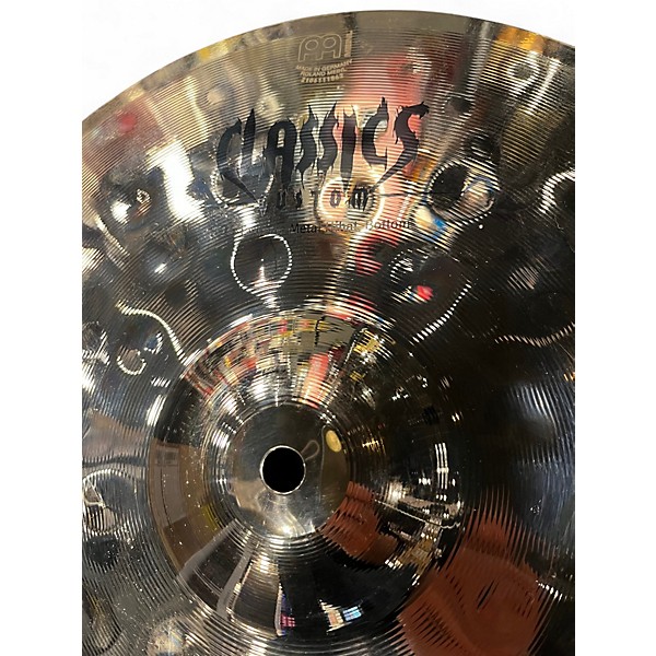 Used MEINL 14in classics custom extreme hi hat pair Cymbal