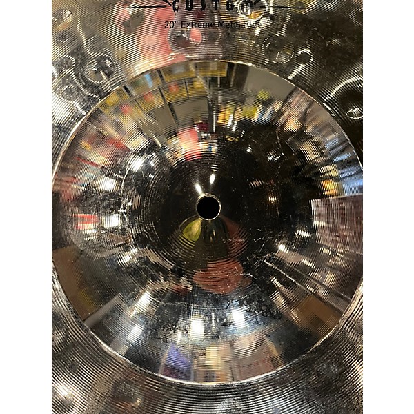 Used MEINL 20in Classic Custom Extreme Metal ride Cymbal