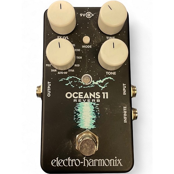 Used Electro-Harmonix Oceans 11 Reverb Effect Pedal