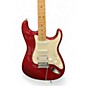 Used Fender Standard Stratocaster Candy Apple Red Solid Body Electric Guitar