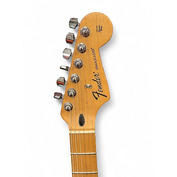 Used Fender Standard Stratocaster Candy Apple Red Solid Body Electric Guitar