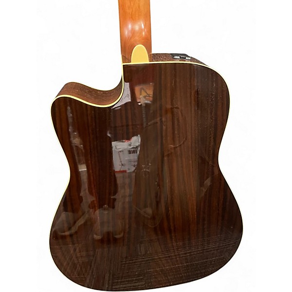 Used Yamaha FGX730SC Natural Acoustic Electric Guitar