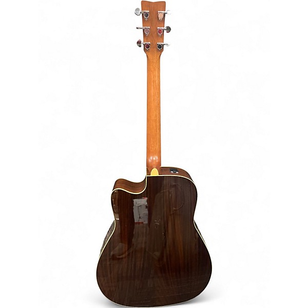 Used Yamaha FGX730SC Natural Acoustic Electric Guitar