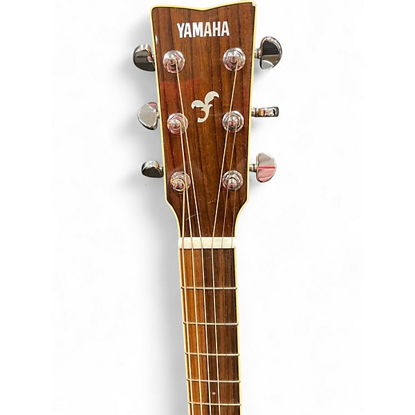 Used Yamaha FGX730SC Natural Acoustic Electric Guitar