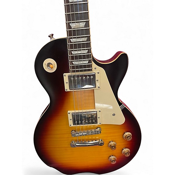 Used Epiphone 1959 Inspired By Gibson Les Paul Standard 2 Tone Sunburst Solid Body Electric Guitar