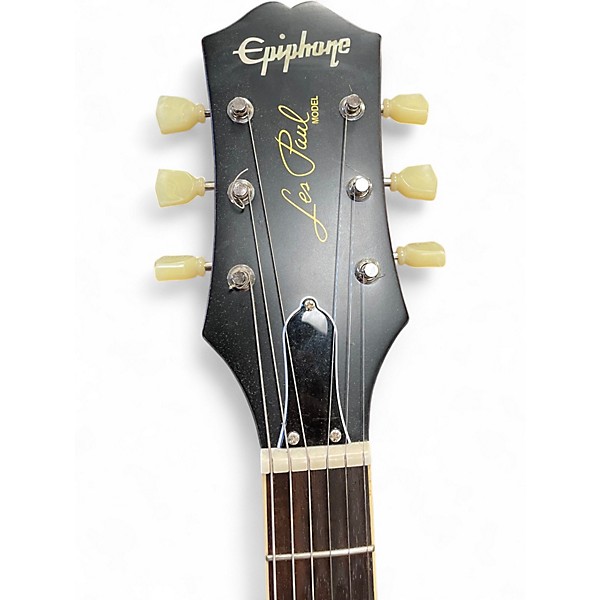 Used Epiphone 1959 Inspired By Gibson Les Paul Standard 2 Tone Sunburst Solid Body Electric Guitar