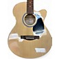 Used Fender FA135CE Concert Natural Acoustic Electric Guitar