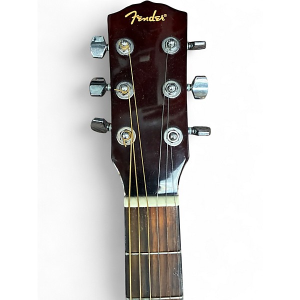 Used Fender FA135CE Concert Natural Acoustic Electric Guitar