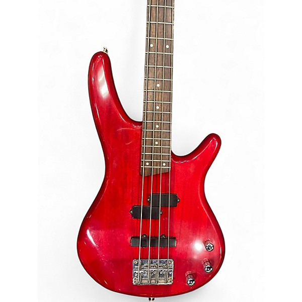 Used Ibanez SR300 Red Electric Bass Guitar