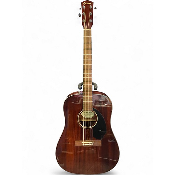 Used Fender CDC-60S DREAD Mahogany Acoustic Guitar