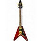Used Epiphone Flying V Ruby Red Metallic Solid Body Electric Guitar thumbnail