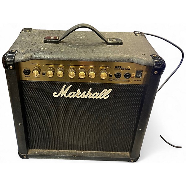 Used Marshall MG15CDR 15W 1X8 Guitar Combo Amp