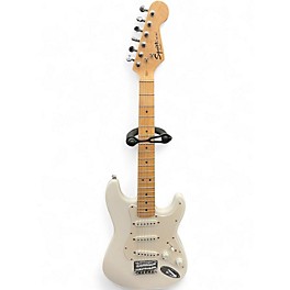 Used Squier Mini Stratocaster FSR Arctic White Solid Body Electric Guitar