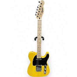 Used Squier SONIC TELECASTER Butterscotch Solid Body Electric Guitar