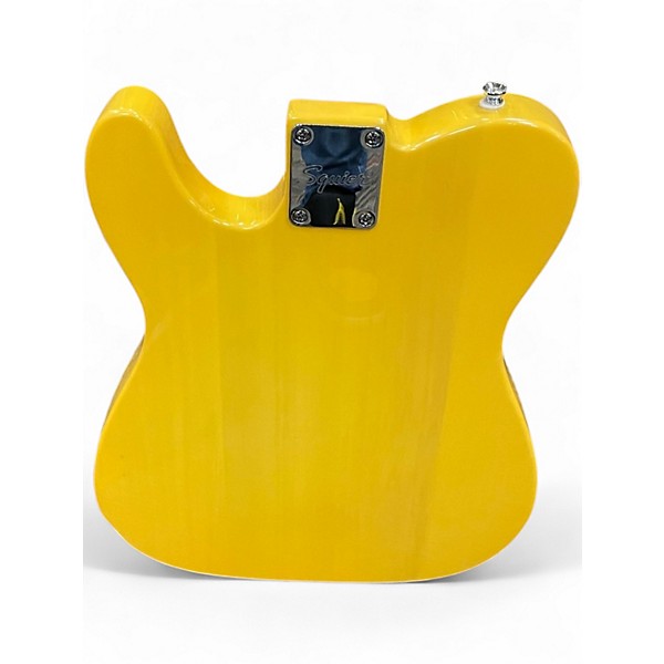 Used Squier SONIC TELECASTER Butterscotch Solid Body Electric Guitar