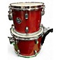 Used Ludwig 5 Piece Accent red Drum Kit