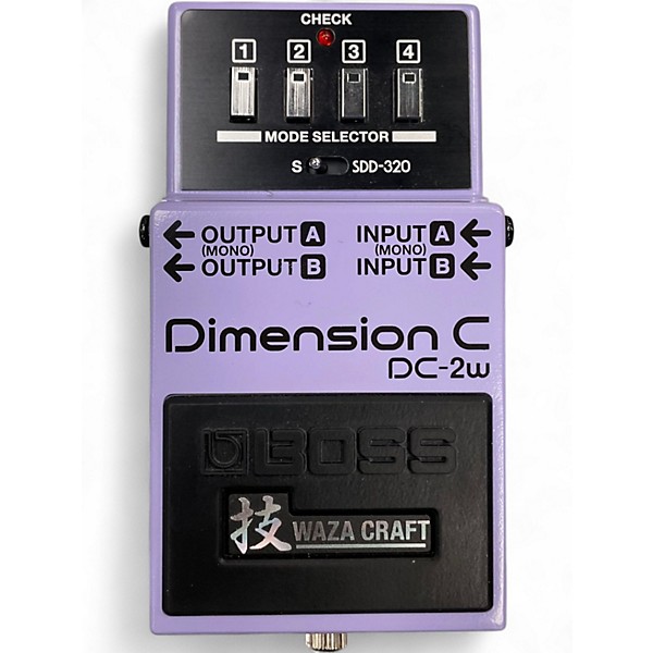 Used BOSS Dimension C DC-2W Effect Pedal