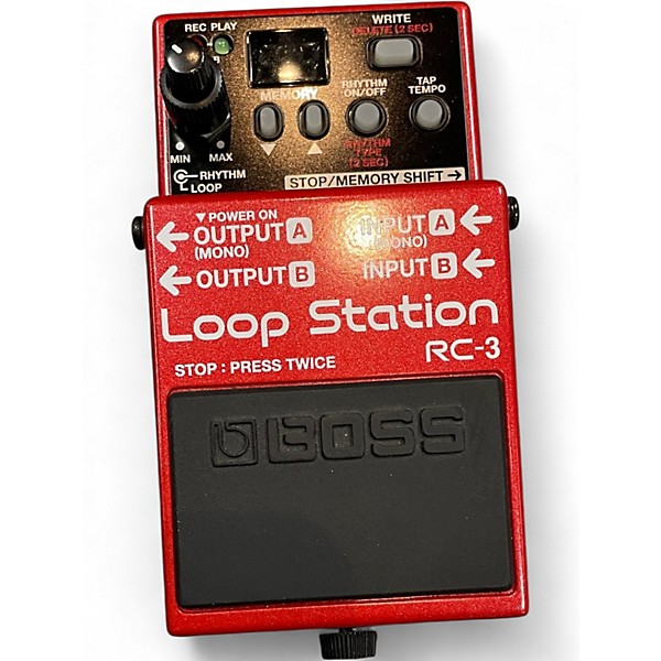 Used BOSS RC3 Loop Station Pedal