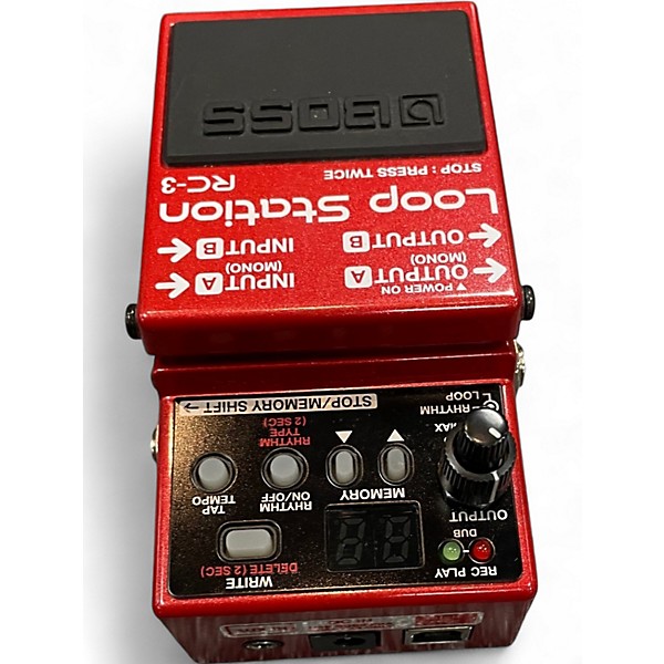 Used BOSS RC3 Loop Station Pedal