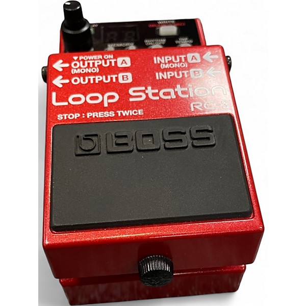 Used BOSS RC3 Loop Station Pedal