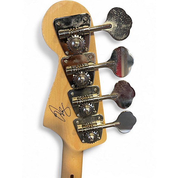 Used Fender Geddy Lee Signature Jazz Bass Black Electric Bass Guitar