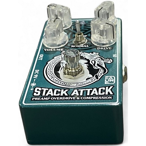 Used Caline CP-509 stack attack premap overdrive & compression pedal Effect Pedal