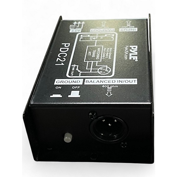 Used Pyle PDC21 Direct Box Direct Box