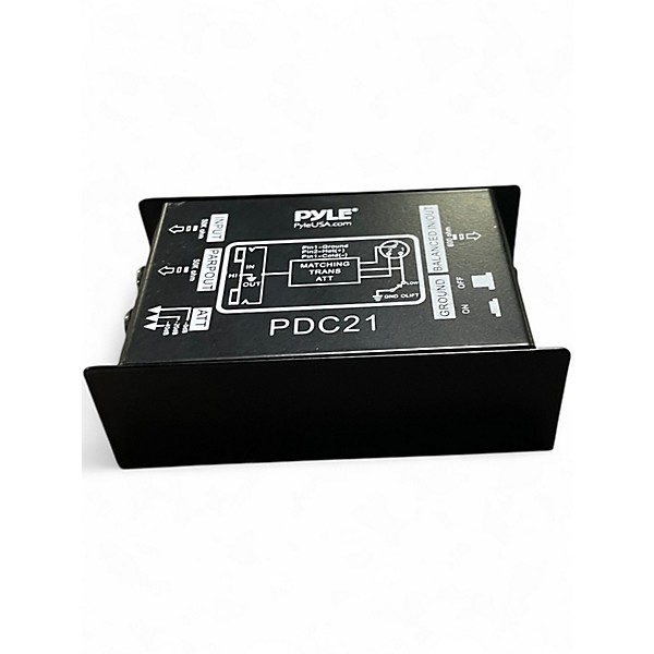 Used Pyle PDC21 Direct Box Direct Box