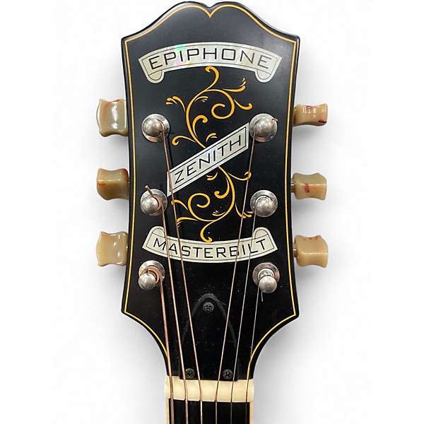 Used Epiphone Masterbuilt Century Collection Zenith Natural Acoustic Guitar